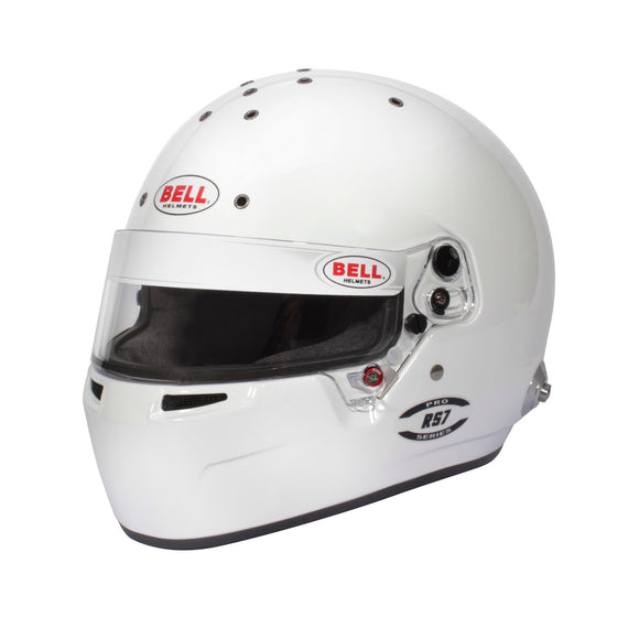 Bell Helmet Rs7 White (Hans) 59(7 3/8) Fia8859-2024/Sa2025