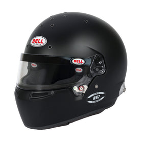 Bell Helmet Rs7 Matte Black (Hans) 61+(7 5/8 +) Fia8859-2024/Sa2025