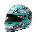 Bell Helmet Rs7 Stamina Anthracite/Aquamarine (Hans) 54(6 3/4) Fia8859-2024/Sa2025-1