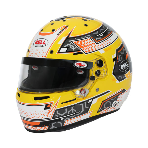 Bell Helmet Rs7-K Stamina Anthracite/Yellow Lrg (60-61) Fia8878-2024/K2025