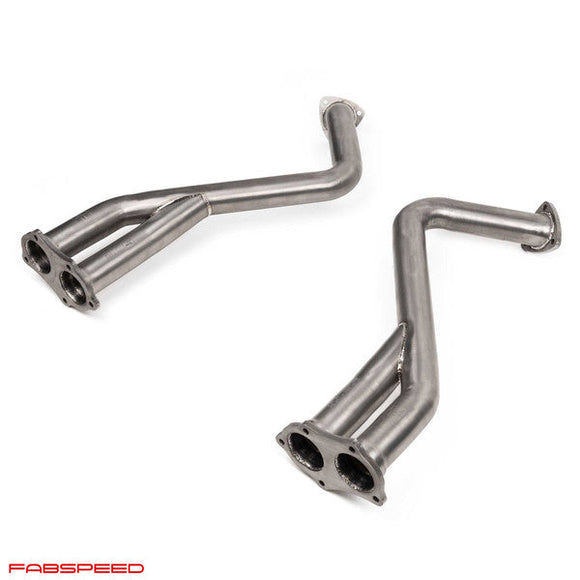 Fabspeed Porsche 718 GT4 / GTS / Spyder Over Axle Link Pipes (2020+)