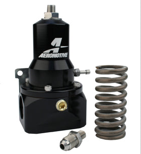 Aeromotive Regulator - 30-120 PSI - .500 Valve - 2x AN-10 Inlets / AN-10 Bypass