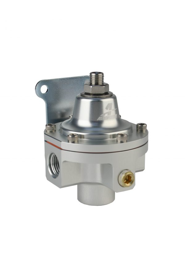 Aeromotive 3-Port Carbureted Bypass Regulator - 2 x ORB-06 / 1 x ORB-6 - 0
