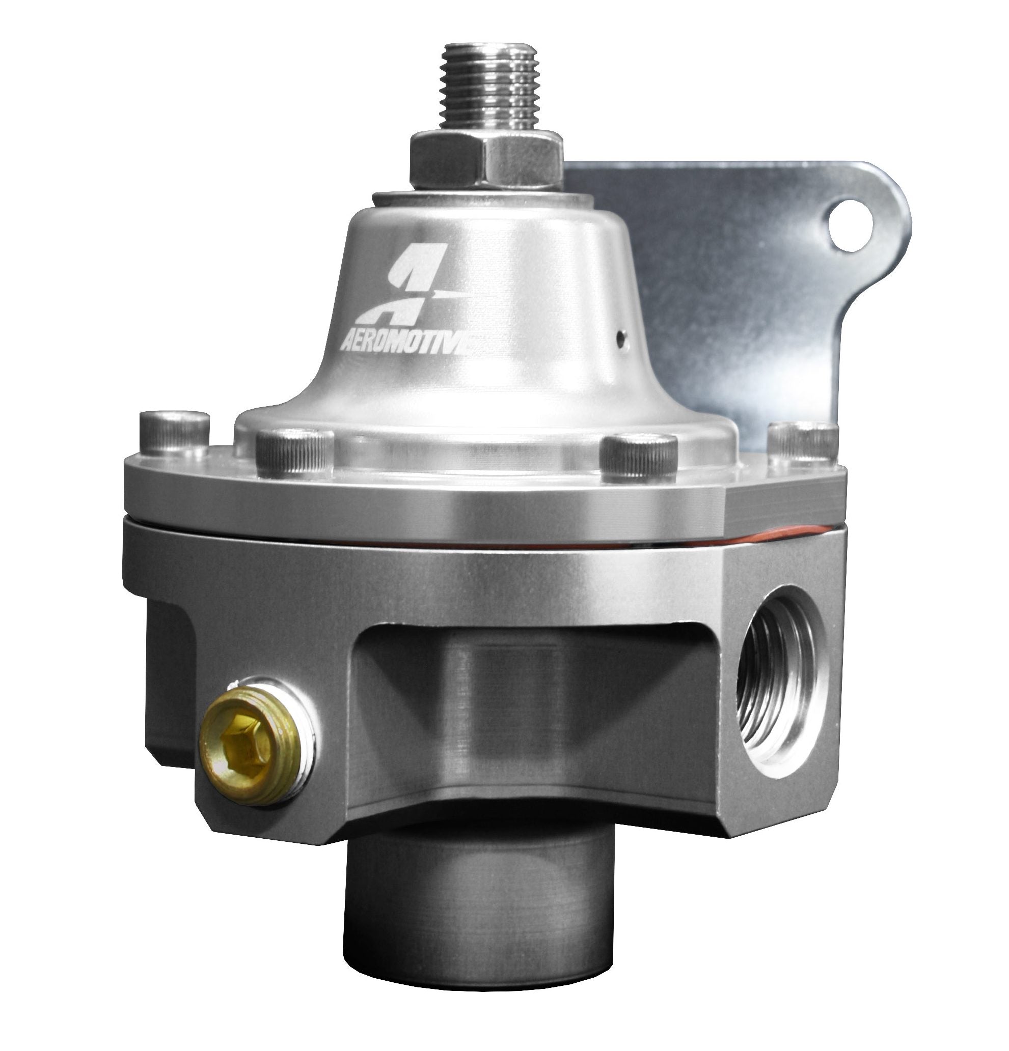 Aeromotive 3-Port Carbureted Bypass Regulator - 2 x ORB-06 / 1 x ORB-6