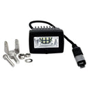 KC HiLiTES C-Series 2in. C2 LED Light 20w Area Flood Beam (Single) - Black-1