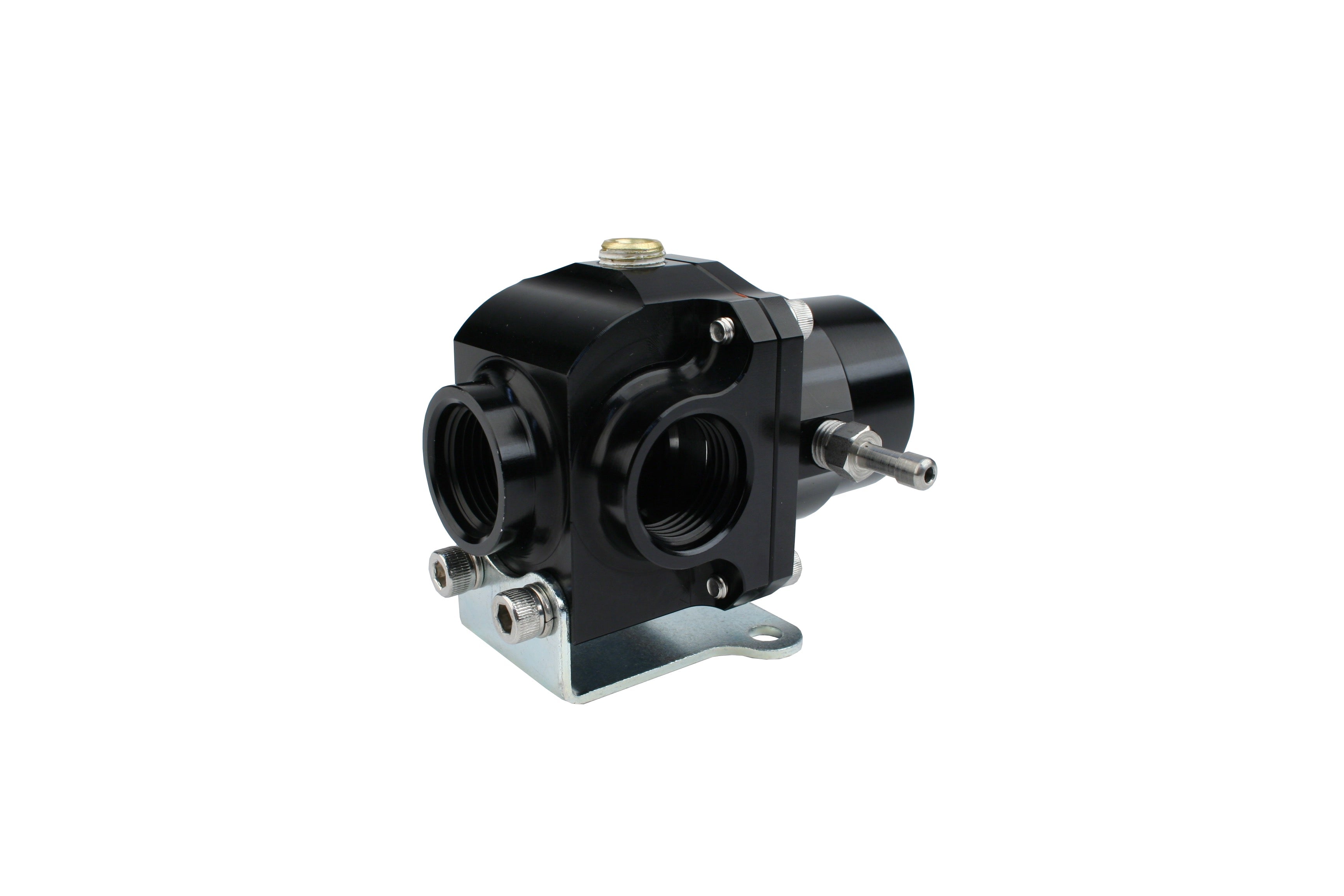 Aeromotive Adjustable Regulator - 35-75PSI - .313 Valve - (2) -08 Inlets/-08 Return - 0