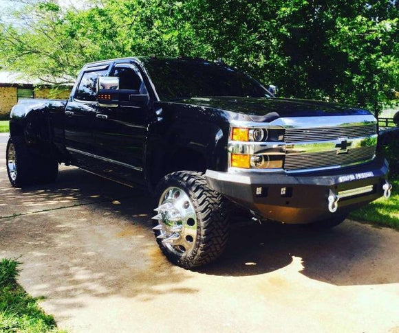 Road Armor 15-19 Chevy 2500 Stealth Front Non-Winch Bumper - Tex Blk