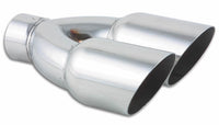 Exhaust Tip Dual 3.5" Round Stainless Steel