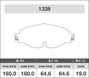 iSWEEP Brake Pads | Front • MQB A3 8V/TT 8S, Golf/GTI Mk7-2