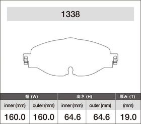 iSWEEP Brake Pads | Front • MQB A3 8V/TT 8S, Golf/GTI Mk7 - 0
