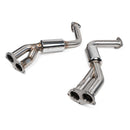 Fabspeed Porsche 718 GT4 / GTS / Spyder Over Axle Link Pipes (2020+)-12