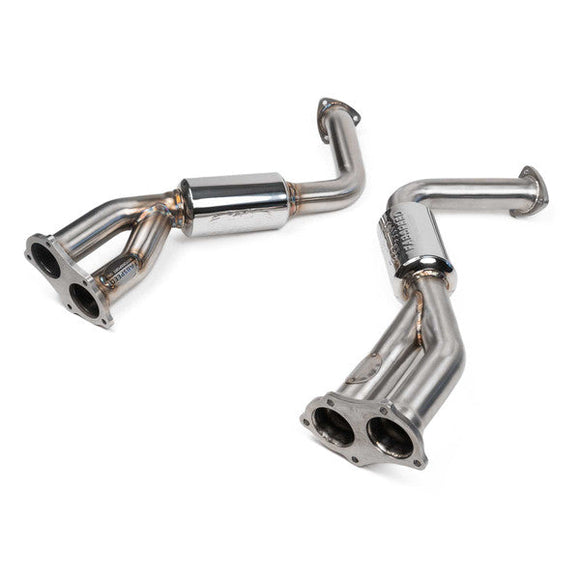 Fabspeed Porsche 718 GT4 / GTS / Spyder Over Axle Link Pipes (2020+)