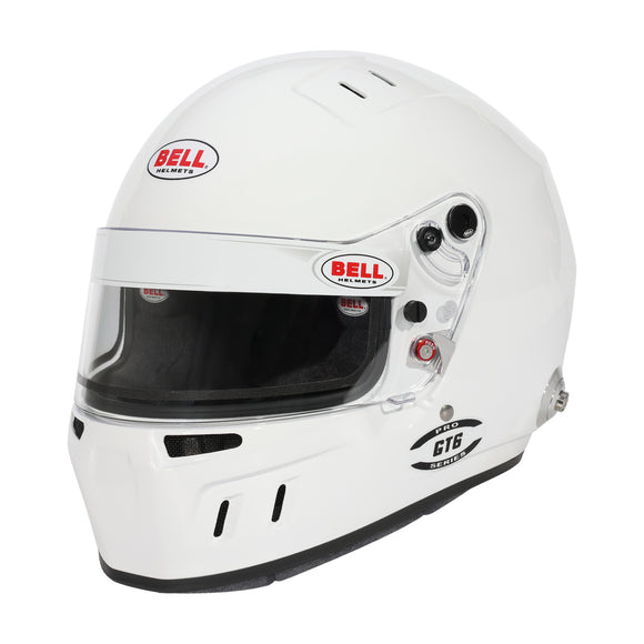 Bell Helmet Gt6 White (Hans) 54(6 3/4) Fia8859-2024/Sa2025