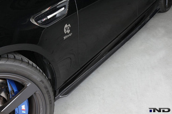 3D Design - M5 F10 Side Skirt Set Carbon
