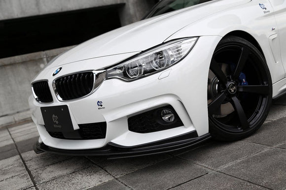3D Design - 4 Series F32 / F36 Front Lip Spoiler Carbon
