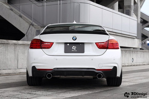 3D Design - 4 Series F32 / F36 M-Sport 435i Rear Diffuser