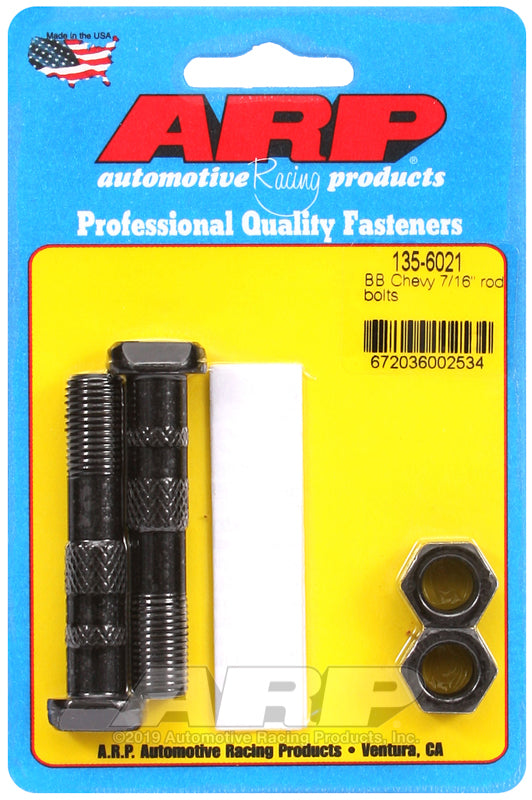 BB CHEVY 7/16 ROD BOLTS 2PCS