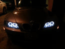 Spyder BMW Z3 96-02 Projector Headlights LED Halo Black High H1 Low H1 PRO-YD-BMWZ396-HL-BK-3