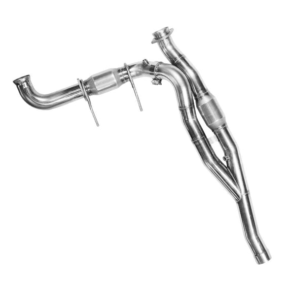 Kooks 1-3/4" Stainless Headers & Catted Y-Pipe Kit. 2011-2014 F150 Raptor 6.2L 4V.