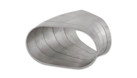 Horizontal 304 SS Oval Pie Cuts 4" OD Loose (5pcs=45deg Elbow)