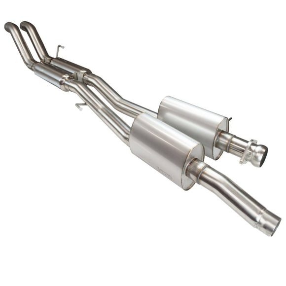 Kooks 3" SS Cat-Back w/Resonators. 2017 F150 Raptor EcoBoost. Connects to OEM.