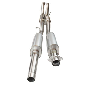 Kooks 3" SS Cat-Back w/Resonators. 2017 F150 Raptor EcoBoost. Connects to OEM. - 0