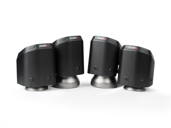 Akrapovic 2024+ BMW M5 (G90,G99) Hexagonal Carbon Fiber Tail Pipe Set