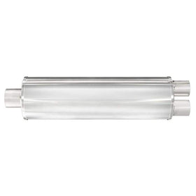 MagnaFlow Muffler Trb SS 7X7 27 2.5/2.5
