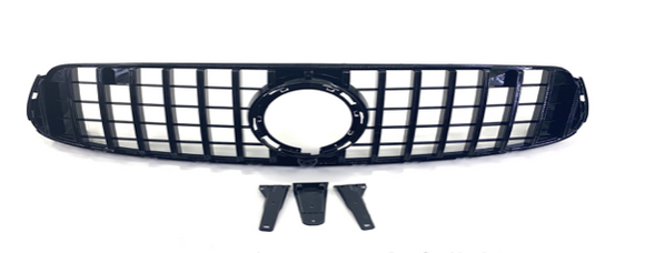 Zunsport Mercedes GLC Class X253 AMG GT-R Panamericana Style Front Grille - Black ZMC019