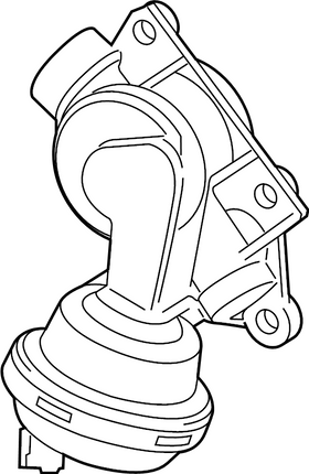 Audi Coolant Shut Off Valve - Genuine Audi 06M121678H - 0