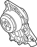 Audi Engine Water Pump - Genuine Audi 0P2121014H-3