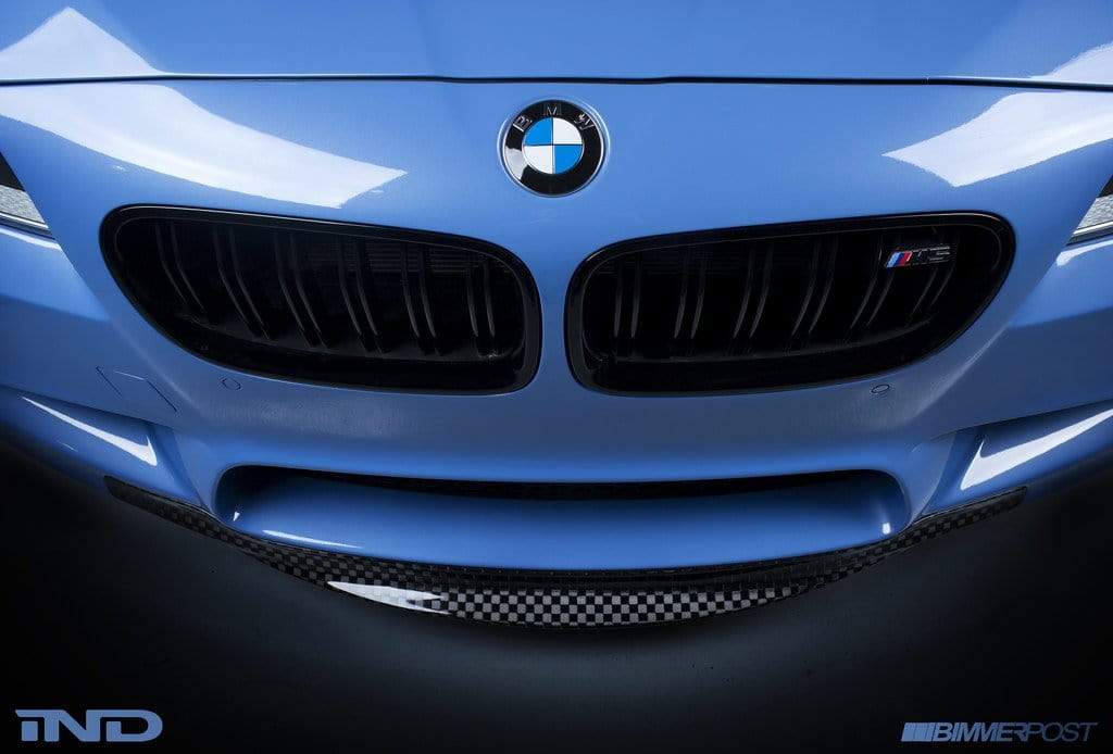 RKP BMW F10 M5 Carbon Front Lip - Checkerboard Weave