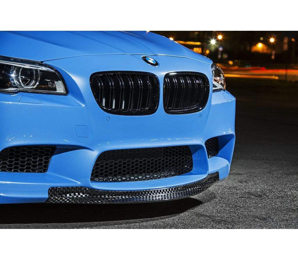 RKP BMW F10 M5 Carbon Front Lip - Checkerboard Weave - 0