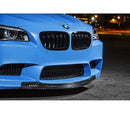 RKP BMW F10 M5 Carbon Front Lip - Checkerboard Weave-2