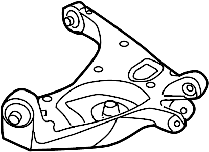 Audi Control Arm - Genuine Audi VW 8E0505312AF