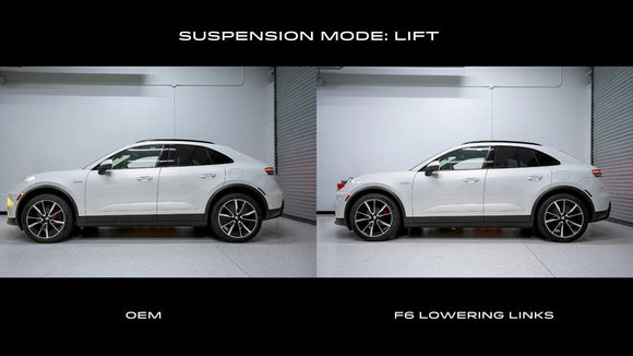 Flat 6 Motorsports - Macan EV Lowering Links