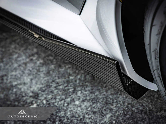 AutoTecknic G90 / G99 M5 Dry Carbon Side Skirt Extension Set