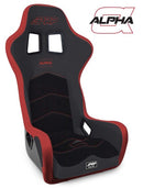 PRP Alpha Composite Seat- Black/Red-1