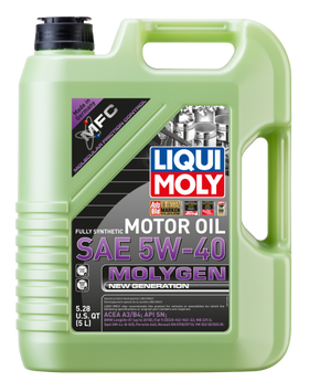5W40 Molygen New Generation Engine Oil (5 Liter) - Liqui Moly LM20232