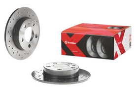 Brembo OE 15-20 Audi A3 Quattro/19-23 Q3/15-20 S3/16-23 TTS Quattro/19-23 Arteon Rear Disc Brake Kit KTX4079 - 0