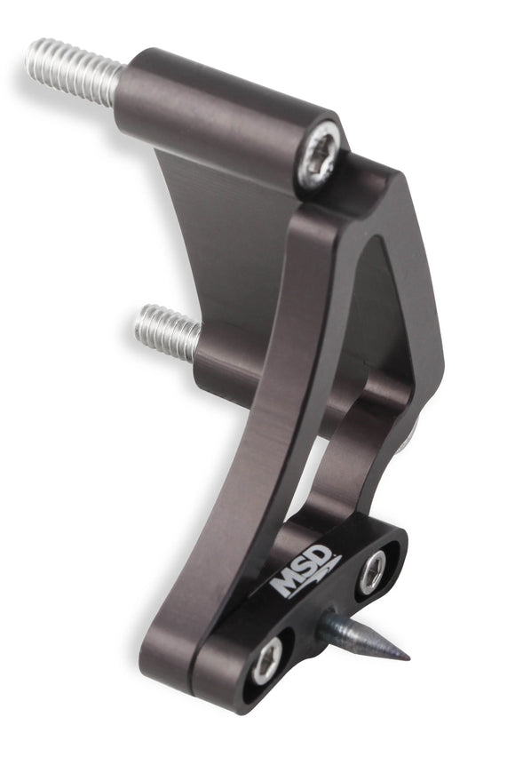 MSD Adjustable Billet Timing Pointer - Small Block Chevrolet - Fits 6.375" Balancer