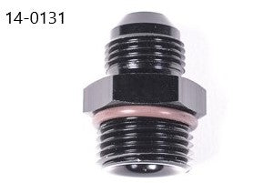 Radium Engineering 10AN to 8AN Male Fitting - Black