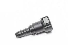 Radium Engineering Adapter Fitting 5/16 SAE Female to 3/8 Inch Hose Barb