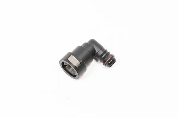Radium 16mm SAE Female to 90deg 5/8in Barb