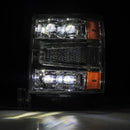 AlphaRex 04-15 Chevy 1500HD NOVA-Series LED Proj Headlights Chrome w/Activ Light/Seq Signal & SB DRL-5
