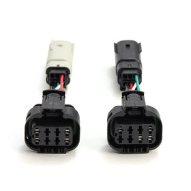 AlphaRex Stock Halogen Tail Lights to AlphaRex LUXX-Series Tail Lights Converters (For 620030) - 0