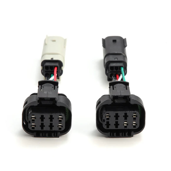 AlphaRex Stock Halogen Tail Lights to AlphaRex LUXX-Series Tail Lights Converters (For 620030)