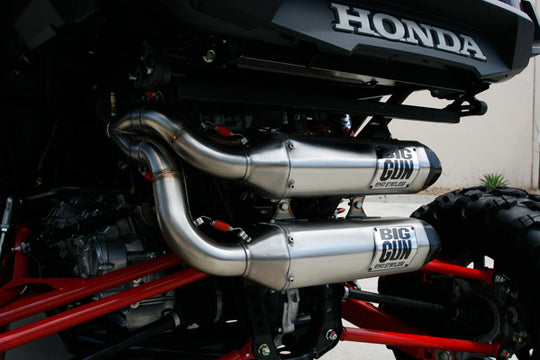 Big Gun 19-22 Honda TALON 1000R/X EXO Stainless Dual Slip On Exhaust