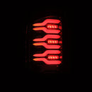 AlphaRex 14-18 Chevy Silverado 1500 Luxx-Series LED Tail Lights Alpha-Black w/Activ Light/Seq Signal-4