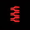 AlphaRex 14-18 Chevy Silverado 1500 Luxx-Series LED Tail Lights Alpha-Black w/Activ Light/Seq Signal-2
